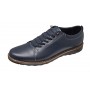 Pantofi barbati Casual Sport din piele naturala Bleumarin ASEBL